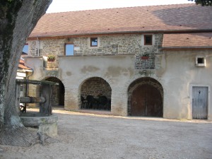 vue de face du gite